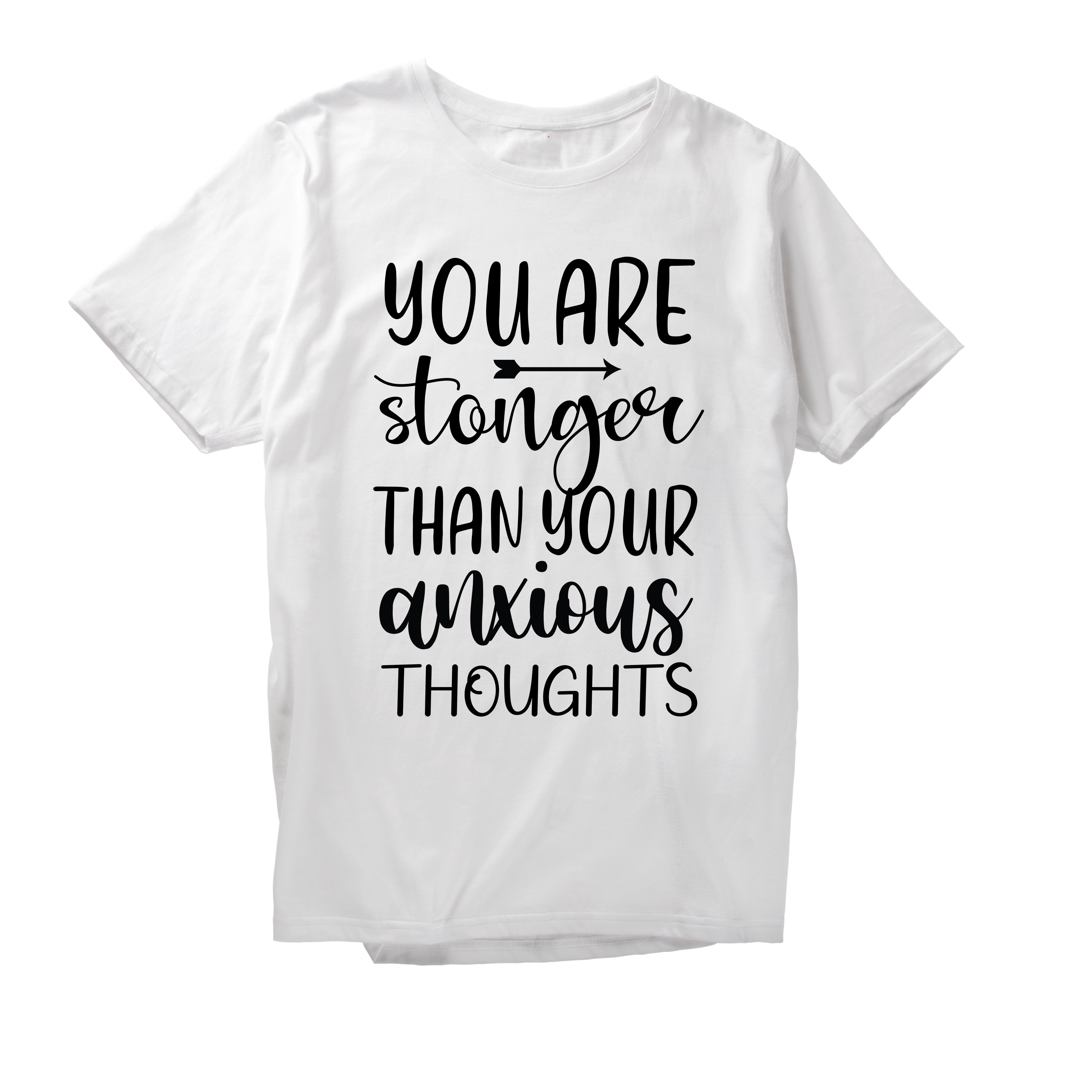 Alfaq You are stonger than your anxious thoughts T-Shirt